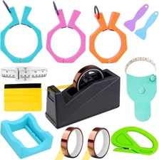 3-Size Tumbler Clamp for Sublimation,Cup Cradle for Crafting Tumblers