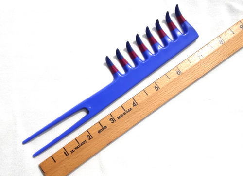 2 in 1 afro Hair pick Lift & Volume comb Purple pink
