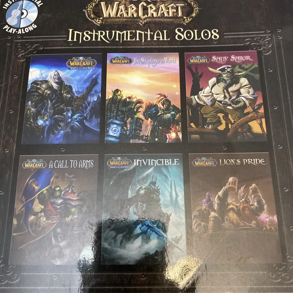 Violín World Of Warcraft nivel 2-3 solos instrumentales con disco Alfred’s Foto 4 de 4