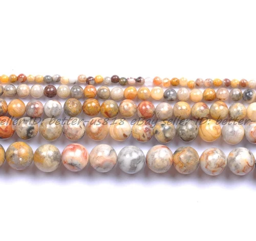 Wholesale Lot Natural Gemstone Round Spacer Loose Beads 4MM 6MM 8MM 10MM 12MM - Picture 18 of 104