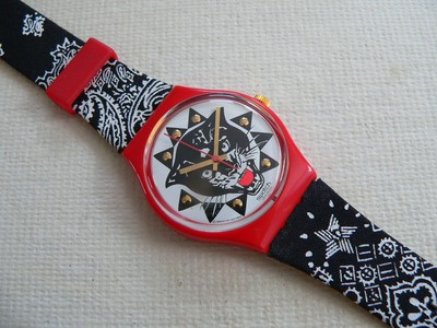 1993 Vintage Swatch Watch Rap GR117 | eBay