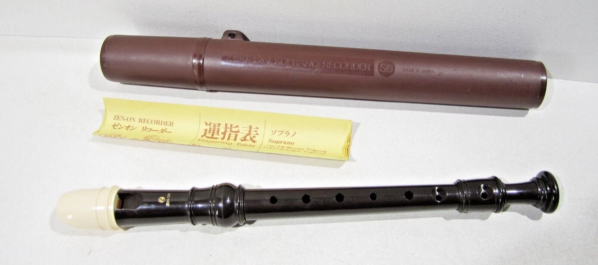 Soprano Z Recorder B Zen On Made in Japan eBay