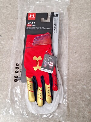 Under Armour UA F7 Youth Football Gloves Pair LIMITED EDITION
