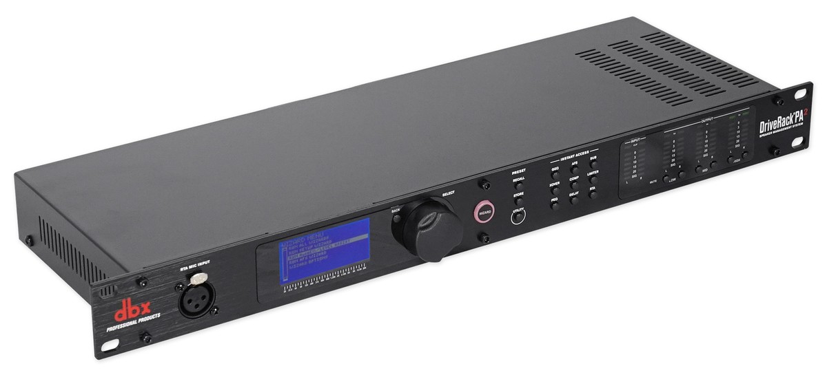 DBX DriveRack PA2 Signal Processor Speaker Management+Auto Room