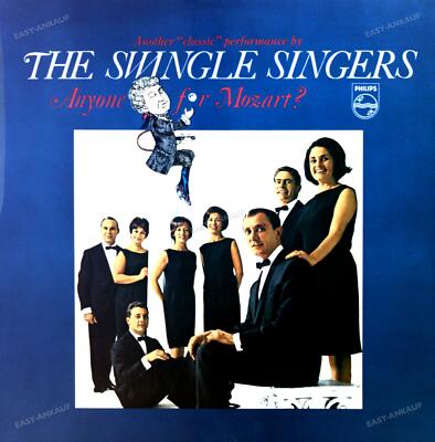 The Swingle Singers - Anyone For Mozart? LP (VG+/VG+) '