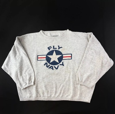 fly navy sweatshirt