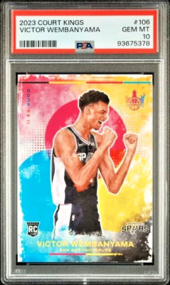 PSA 10 Victor Wembanyama 2023-24 Court Kings Rookies II #106 Wemby