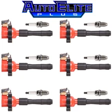 UF354 6 Ignition Coil + 6 Spark Plug for BMW E46 E39 X5 E36 325 330 328 525 740