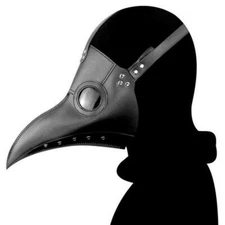 Men Masks Plague Doctor Mask Bird Long Nose Beak Latex Steampunk Halloween Party