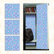 Deluxe Magnetic School Locker Wallpaper Made in USA - Pack of 12 Sheets vg 021 