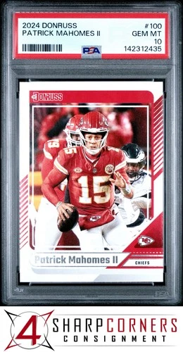 2024 PANINI DONRUSS #100 PATRICK MAHOMES II PSA 10