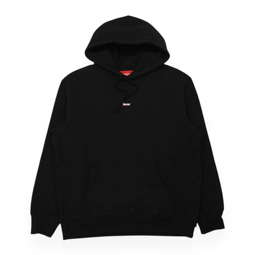 Sweat à capuche Supreme Micro Logo Taille M Noir