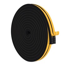 Door Weather Stripping for Doors Windows, Self-Adhesive Foam Gasket Tape, E...