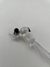 Antique Cocktail Stirrer Swizzle Stick Elephant Design Vintage Barware