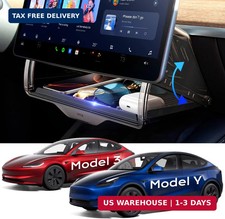 Hidden Under Screen Storage Box for Tesla Model Y Juniper Model 3 Highl