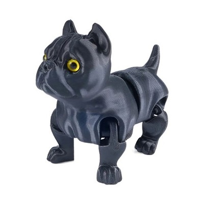 Durability 3D Dog Model Toy In Compacts Size Dog Stress Relief Chew Toy