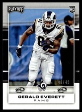 2017 Panini Playoff 2nd Down Gerald Everett Rookie 08/49 Los Angeles Rams #267