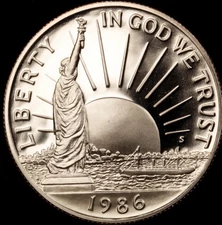 1986-S Ellis Island Commemorative Half Dollar - Choice Gem Proof