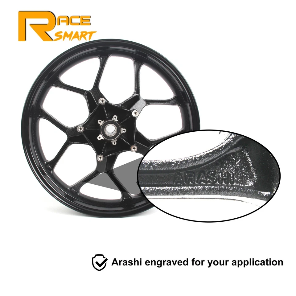 Llanta delantera 17"x3,5" para Yamaha YZF R1 R1M R1S R6 2015-2025 MT-10 FZ10 16-25 Foto 4 de 4