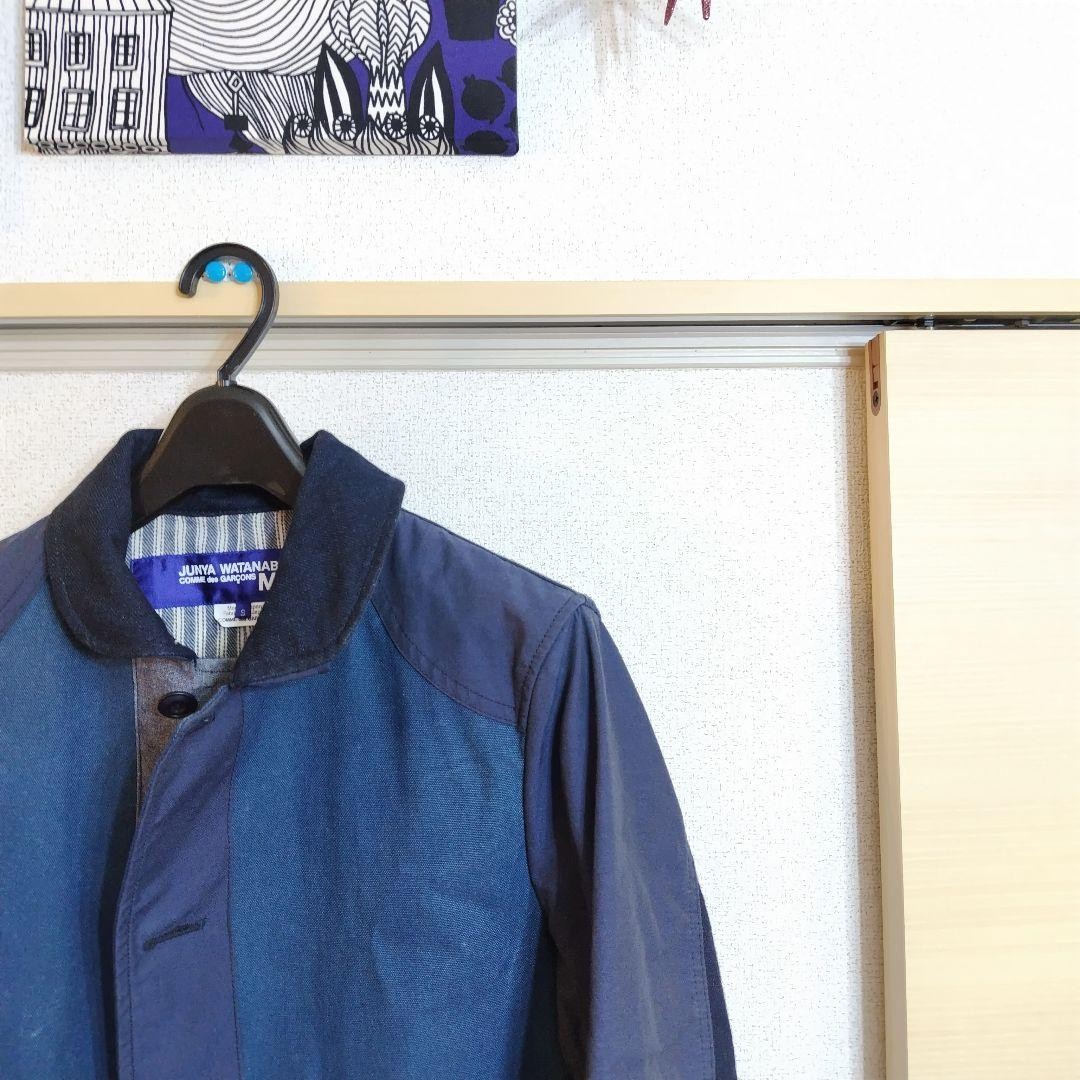 Junya Watanabe Man Patchwork Coat Comme Des Garco… - image 5