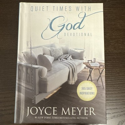Quiet Times with God Devotional: 365 Daily Inspirations by Joyce Meyer: New