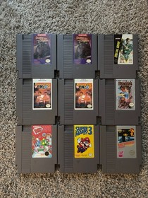 Nintendo NES Games - Collector Quality - Mario 3, Castlevania, Metroid, more..