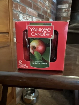 Yankee Candle Company Macintosh Apple Tea Lights Set Of 10 - Image 1 of 2
