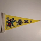 Vintage 1989 Nintendo Super Mario Bros Ice Capades Pennant 50th Anniversary