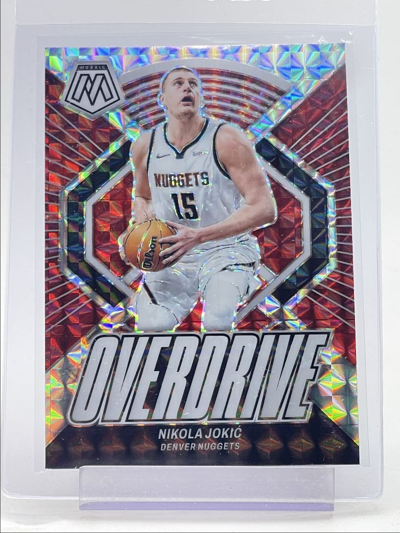 NIKOLA JOKIC 2023-24 MOSAIC OVERDRIVE MOSAIC PRIZM NUGGETS #12 Q1318