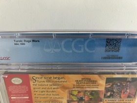 Turok: Rage Wars (Nintendo 64, N64) CGC 9.2 A+ New Sealed Graded WATA VGA PSA