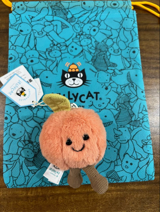 Amuseables Peach Bag Charm