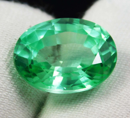 4,40 ct natürlicher srilankischer Parti Saphir ovaler Schliff loser Edelstein seltene Farbe - Bild 4 von 10