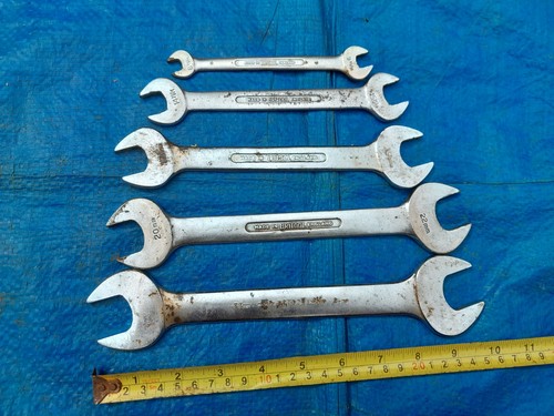 5 Britool 2JM Maulschlüssel 8 & 9,14 & 15,17 & 19,20 & 22,22 & 24 mm