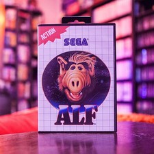 SEGA ALF Action & Adventure Sega Master System , Box, Cartridge Included 