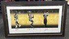 Muhammad Ali Michael Jordan Tiger Woods Signed Lithograph /500 UD COA *READ*
