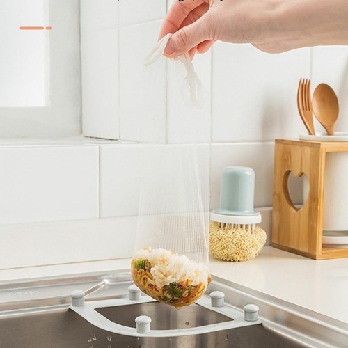 Bins Sink Filter Bag Triangle Drainage Rack Kitchen Accessories Strainer Bags - Picture 3 of 13