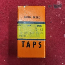 6-32 Taps (9 pieces)