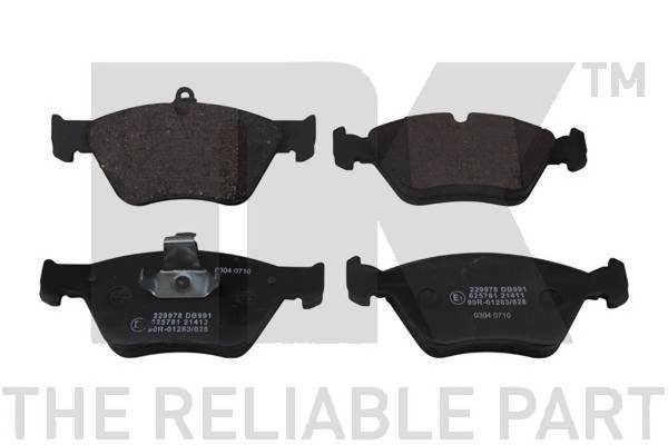 Bremsbelagsatz Scheibenbremse NK 229978 FüR Opel Omega V94 C89 Calibra Saab J89-image