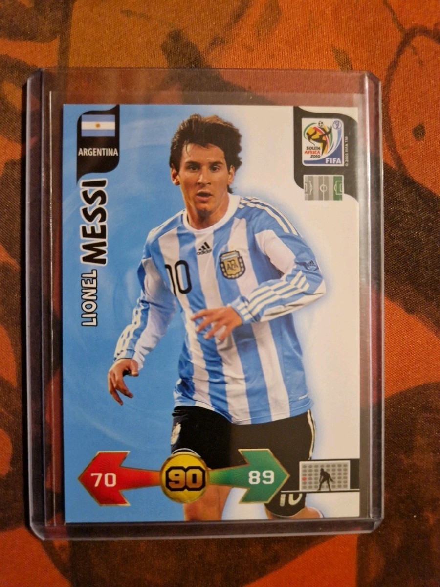 LIONEL MESSI 2010 Panini FIFA WORLD CUP SOUTH AFRICA