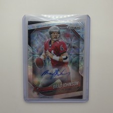 Brad Johnson 2025 Prizm Choice Silver Autograph /100 Ships Fast