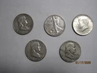 us mixed silver half dollars lots of 5