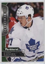 2016-17 Upper Deck Parkhurst Kasperi Kapanen #340 09kd