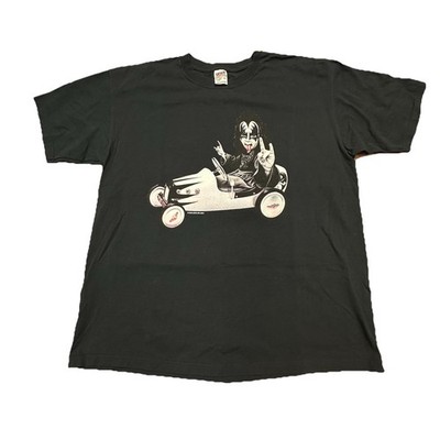 2001 RON ENGLISH X KISS POPAGANDA BLACK T-SHIRT XL ANVIL USA MUSIC TOUR ART (20)