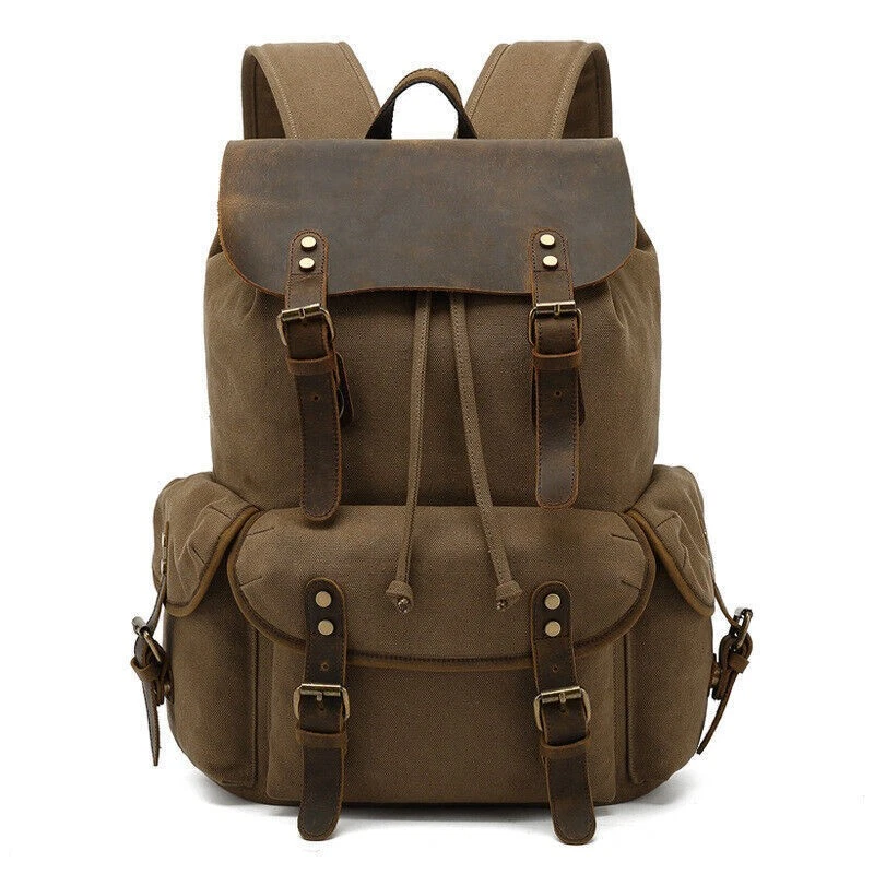 Capacity Men Women's Canvas Backpack Outdoor Travel SchoolBag Carry On Mochila
Opens in a new window