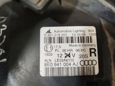 8E0941004 scheinwerfer rechts AUDI A4 BERLINA 8E 2.0 TDI 16V 2004 464785