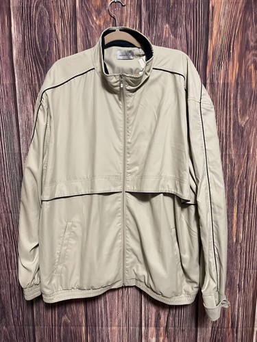 Ashworth Golf Wind Rain Resistant Zip Up Jacket Coat Mens Size  4XL Full Zip NEW - Picture 2 of 5