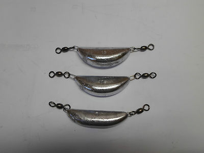 (5-24) 10 OZ SPIN BANANA CRESCENT MOOCHING SINKER