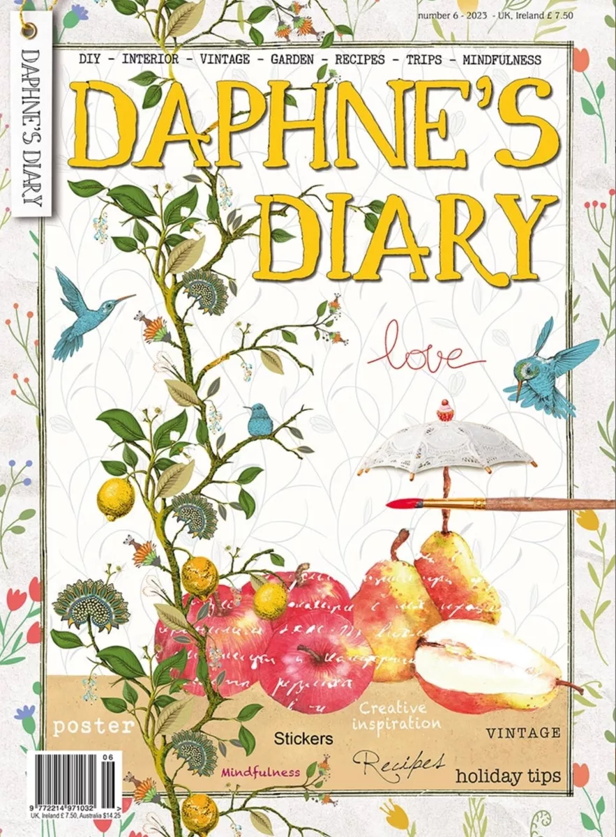 Daphne's Diary MAGAZINE #6 2023 FALL Vintage GARDEN Mindfulness