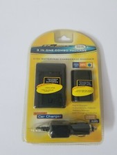 Canon LP-E6 Battery Replacement  AC 7 DC Charger 3 in 1 Combo Package