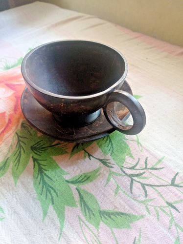 Eco friendly Organic Coconut shell product , Handmade Natural Coconut Shell Bowl - Picture 3 of 12